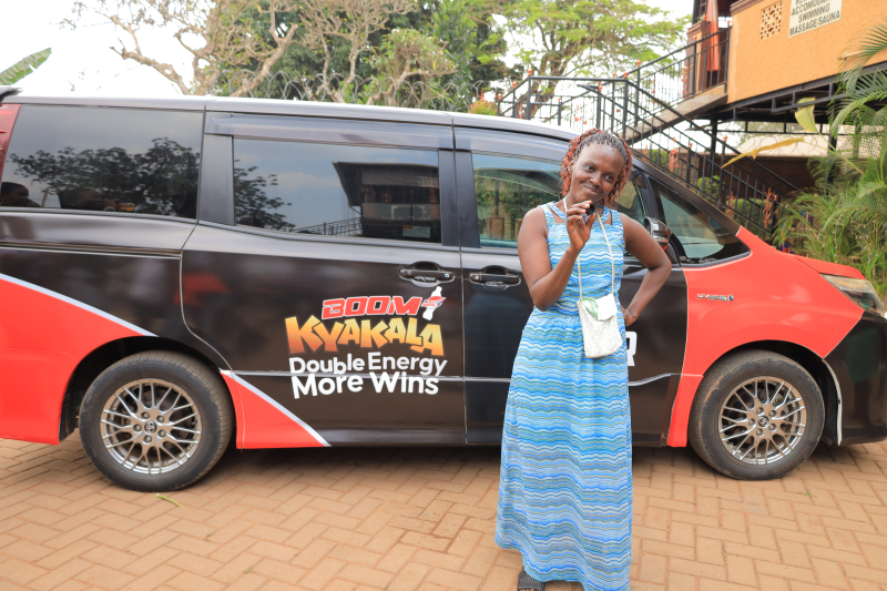 Boom Kyakala Season 3, Rock boom hands over First Toyota Noah to a lucky winner